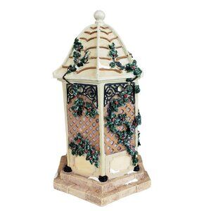 Department 56 Christmas Village Gazebo #52652 Like New Collectible Accessory